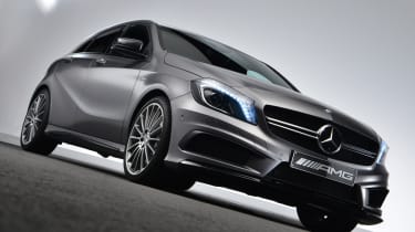 Mercedes A45 AMG front