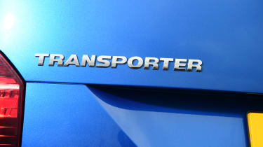 Volkswagen Transporter Sportline - rear &#039; Transporter&#039; badge
