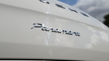 Porsche Panamera Diesel badge