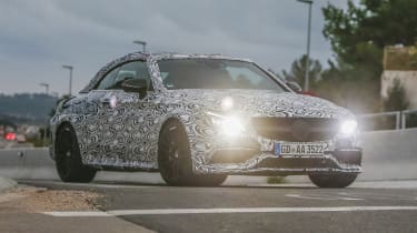 Mercedes C63 AMG Cabrio front
