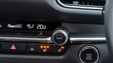 Mazda CX-30 - climate controls