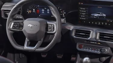 Ford Mustang interior leaked