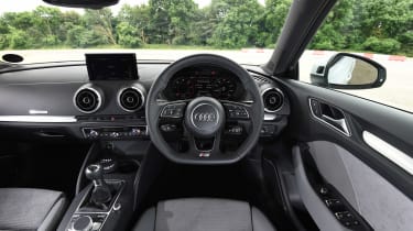 Audi A3 vs Volvo V40 vs Volkswagen Golf - A3 interior