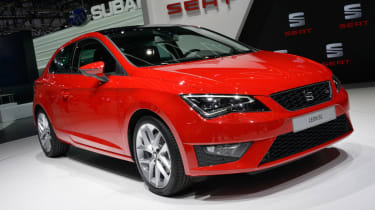 SEAT Leon SC front cornering