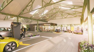 Fastned charging hub