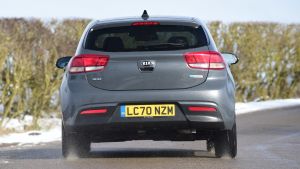 Kia Rio facelift - rear action