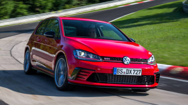 Volkswagen Golf GTI Clubsport S - front cornering