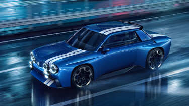 Renault 8 Gordini concept - side action