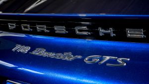 Porsche Boxster GTS 4.0 PDK badge