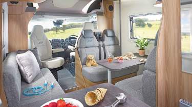 Bailey motorhome interior