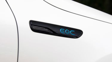 Used Mercedes EQC - badge