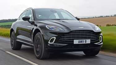 Used Aston Martin DBX - front action