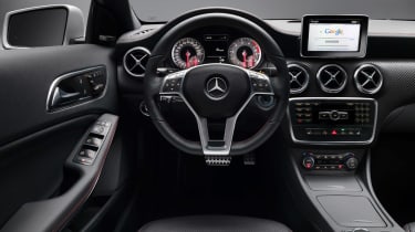 Mercedes A-Class dash