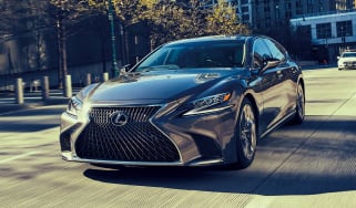 Lexus LS review - front