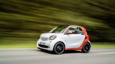 Smart ForTwo - white tracking