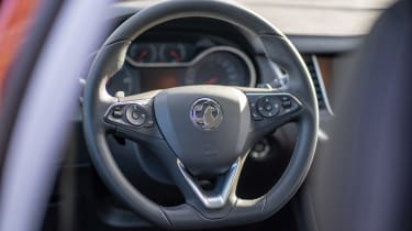 Vauxhall Grandland X Hybrid4 - steering wheel