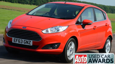 Used Car Awards 2016 - Ford Fiesta front tracking