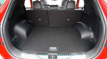 New Kia Sportage SUV 2016 - boot seats up