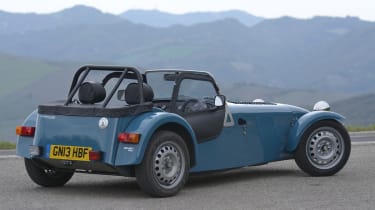 Caterham Seven 160 rear action