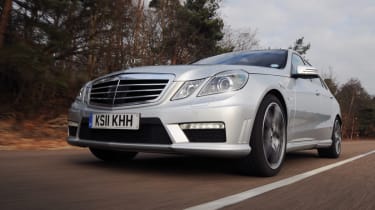 Mercedes E63 AMG front tracking