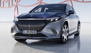 Mercedes-Maybach EQS SUV front 3/4