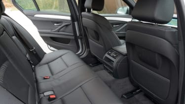BMW 5 Series saloon 2013 rear seats