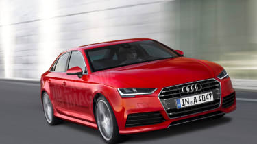 Audi A4 2015 exclusive pic - front