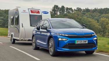 Skoda Enyaq - caravan towing