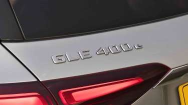 Mercedes GLE 400e badge detail