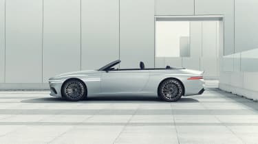 Genesis X Convertible concept roof down