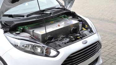 Ford Fiesta eWheelDrive battery
