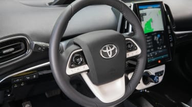 Toyota Prius Prime - steering wheel