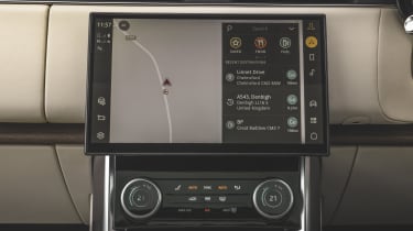 Range Rover - touchscreen