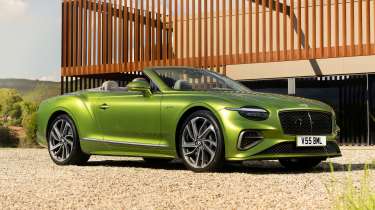 New Bentley Continental GTC Speed - front