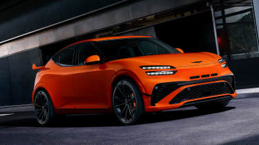 Genesis GV60 Magma - front static