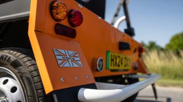 Electric Moke - rear detail