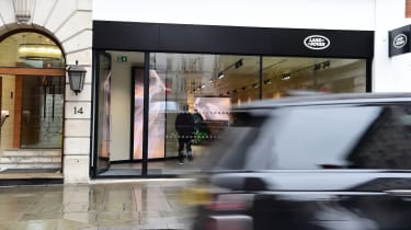 Land Rover showroom exterior