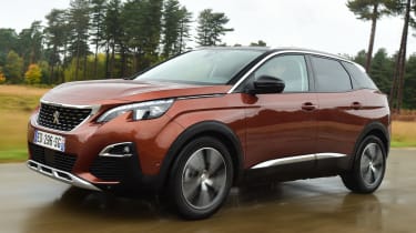 Peugeot 3008 brown - front tracking