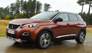 Peugeot 3008 brown - front tracking