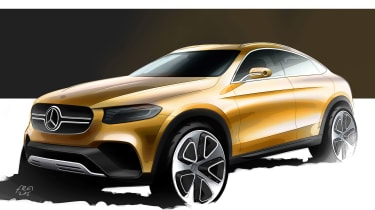Mercedes GLC Coupe sketch