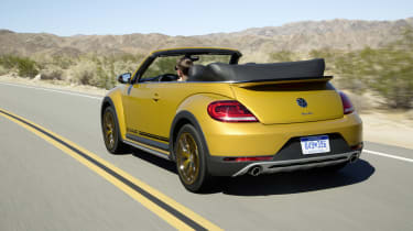 VW Beetle Dune cabrio rear