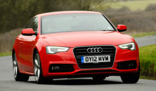 Audi A5 1.8 TFSI front cornering