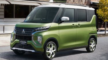 Mitsubishi Super Height K-Wagon concept - front action