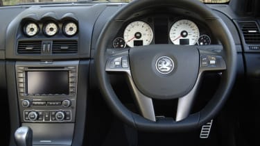 Vauxhall VXR8 dash