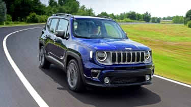 Jeep Renegade - front tracking