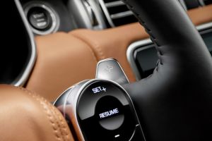 Range Rover review - steering wheel