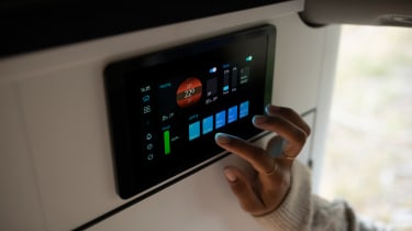 Ford Transit Custom Nugget - digital control interface