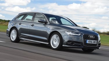 Audi A6 Avant - front tracking
