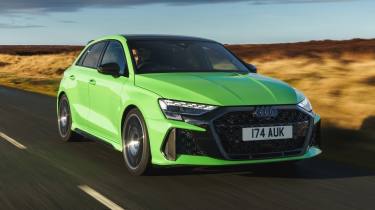 Audi RS 3 Sportback - front tracking