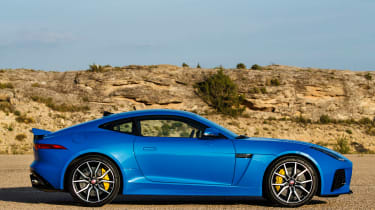 Jaguar F-Type SVR -side static